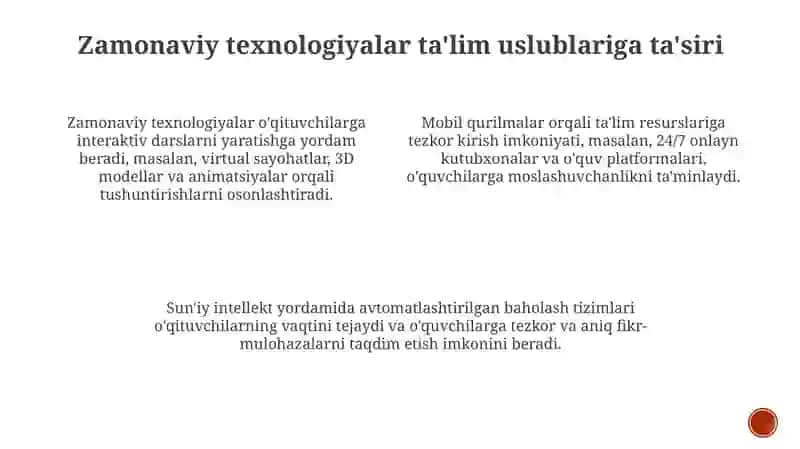 Innovatsion texnologiyalar ta'lim sifatini oshirish manbai sifatida 4