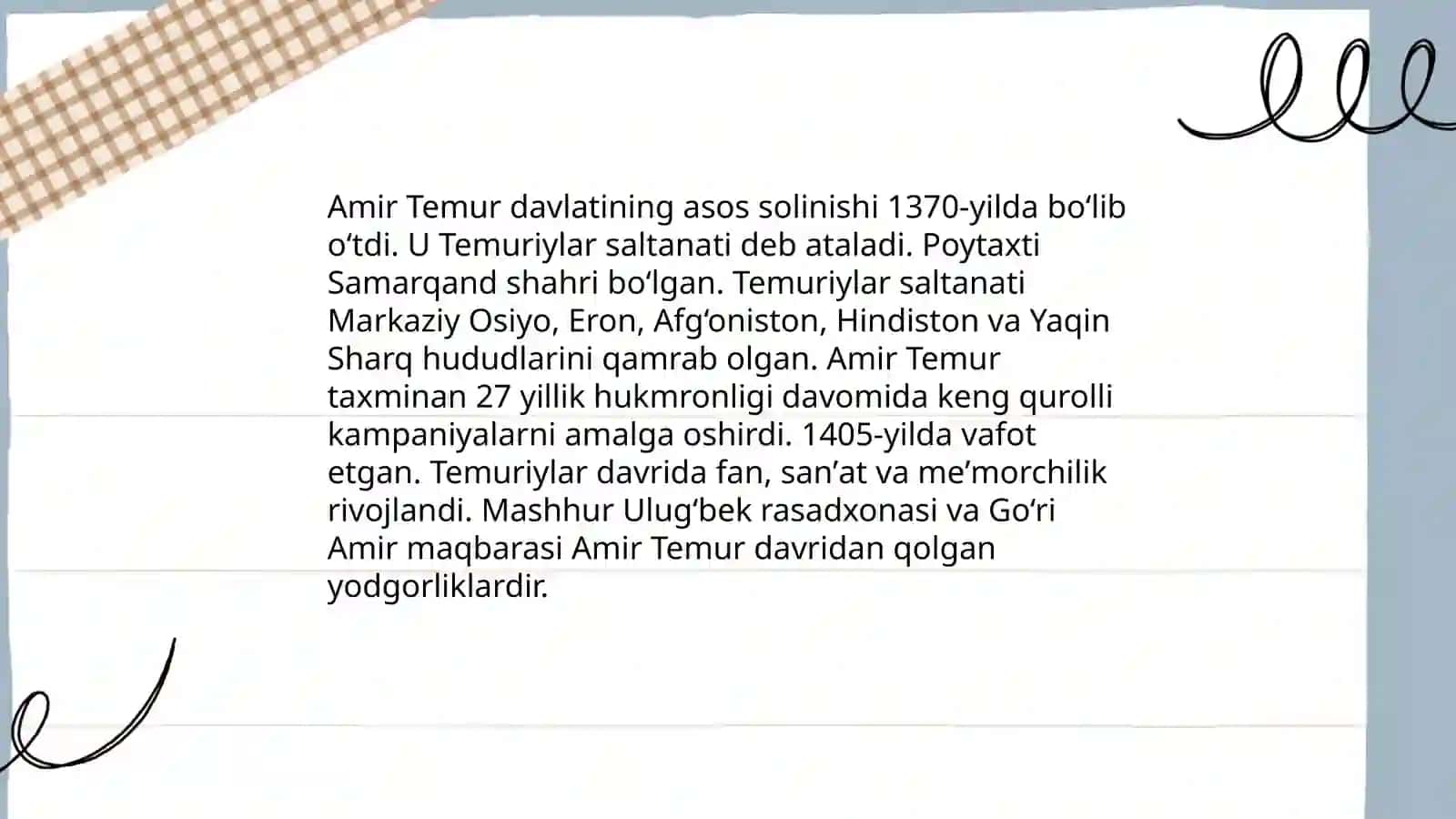 Amir Temur buyuk sarkarda 4