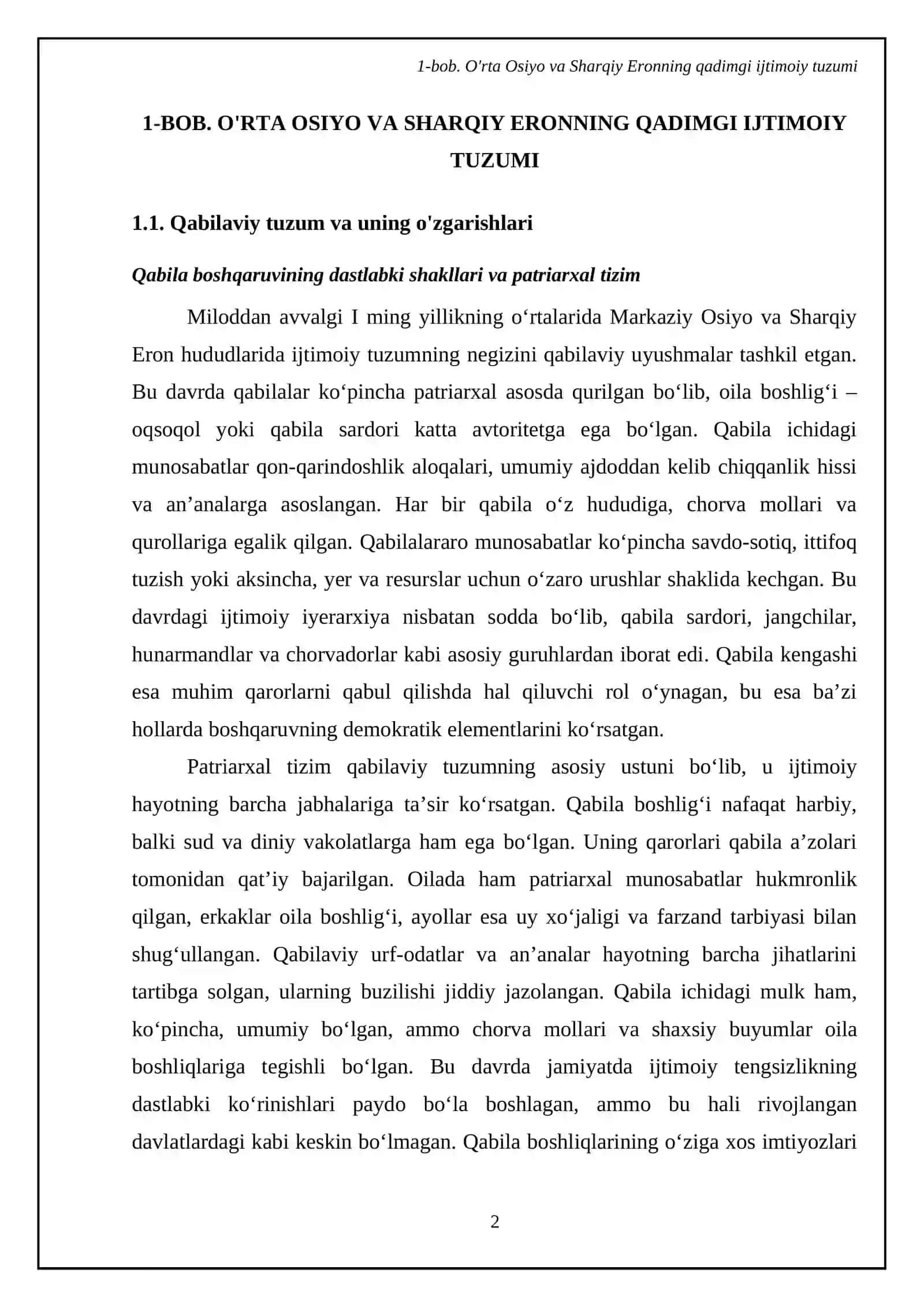 Orta Osiyo va Sharqiy Eronning qadimgi ijtimoiy tuzumi 4