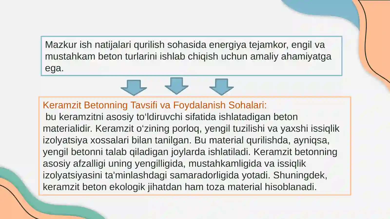 Keramzit Betonning Tavsifi va Foydalanish Sohalari 4