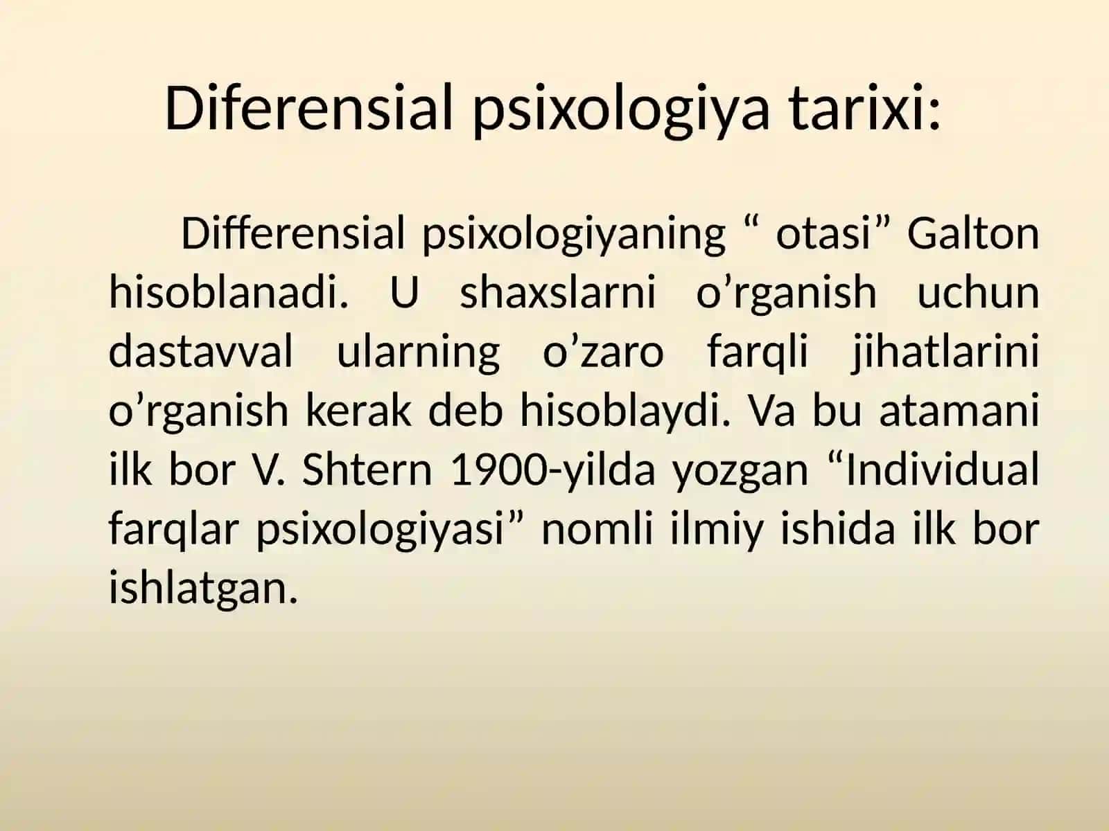 Differensial psixologiya 4