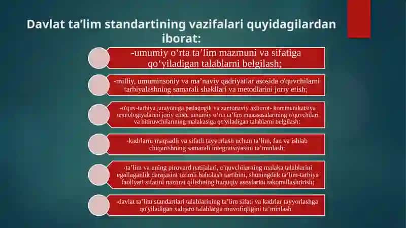 Davlat ta’lim standarti 4