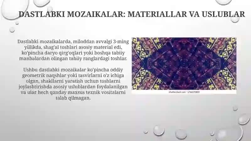 Rim mozaikasining kelib chiqishi va rivojlanishi 4