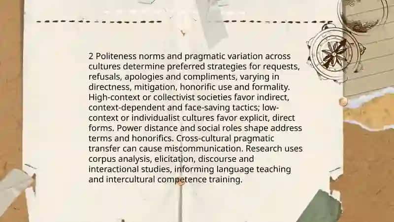 Studying the influence of culture on language 4