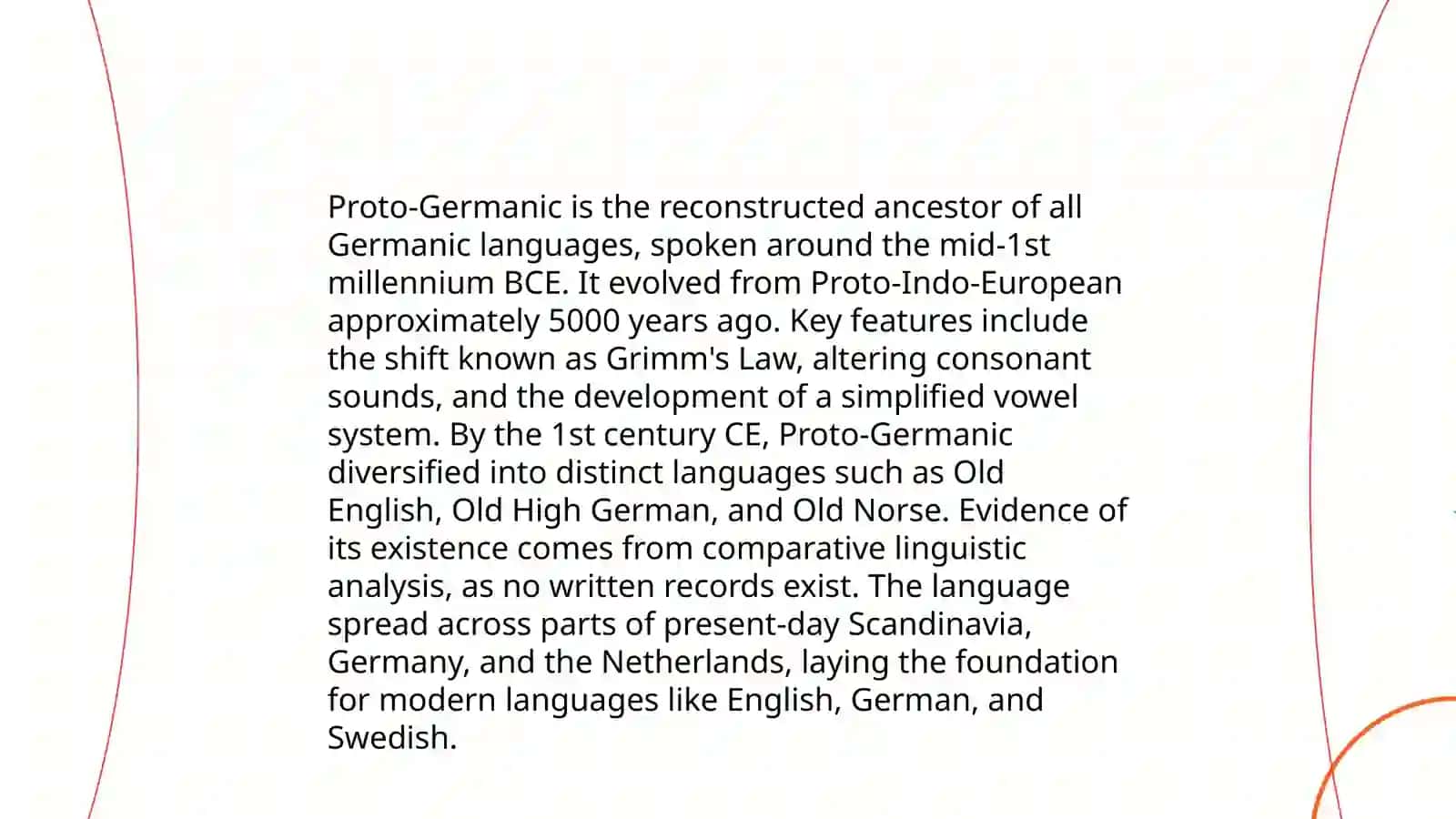 The main stages of the history of the formation of Romano-germanic languages 4