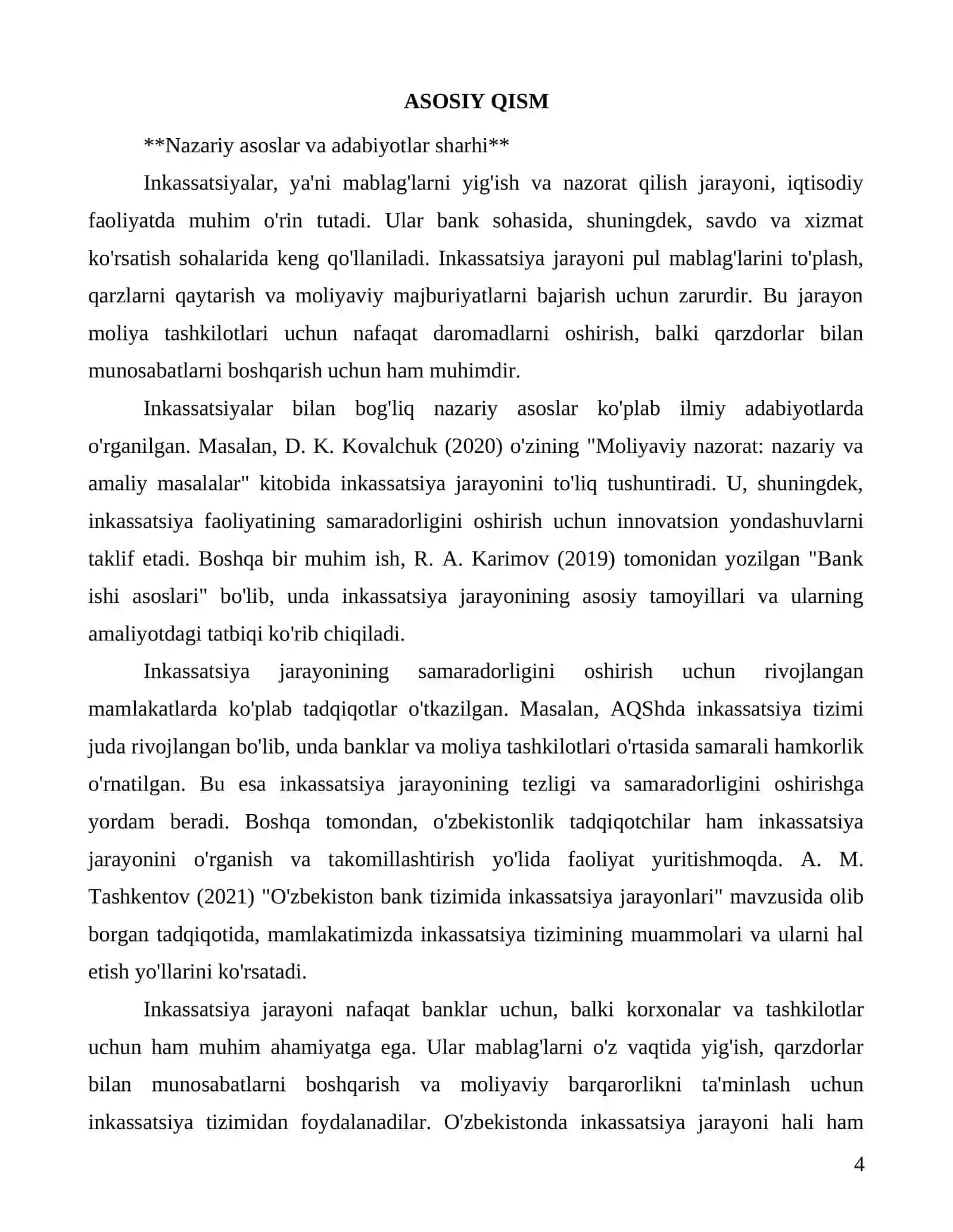 Inkassatsiyalar kimlar va ularning rolini o'rganish 4