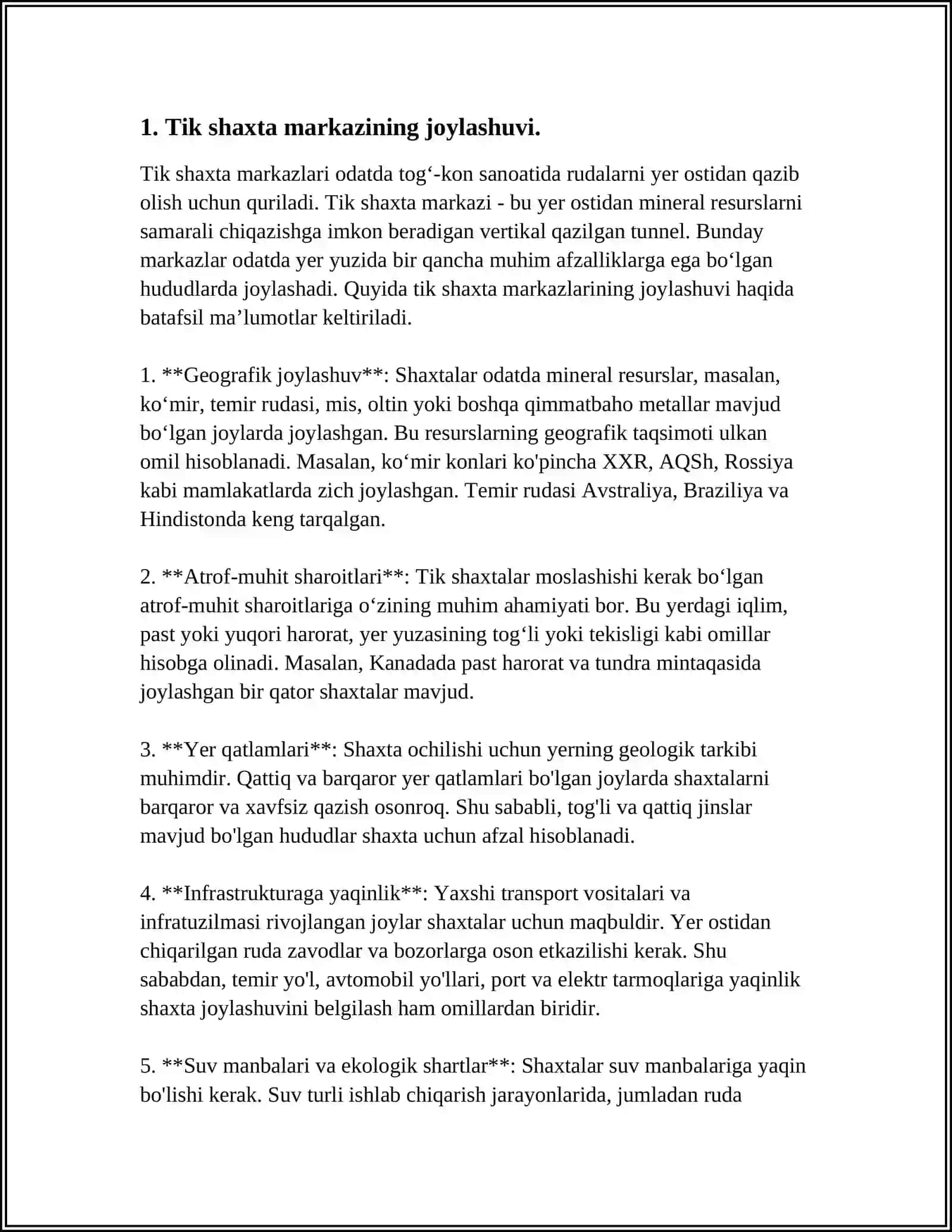 Tik Shaxta Markazlari 4