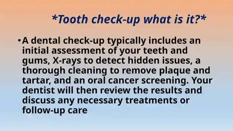 Tooth check-up 4