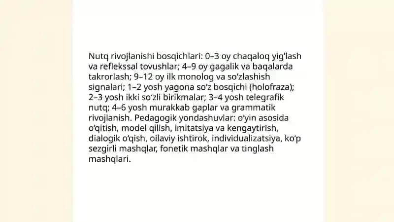 Nutq o‘stirish metodikasi fanining nazariy asoslari 4