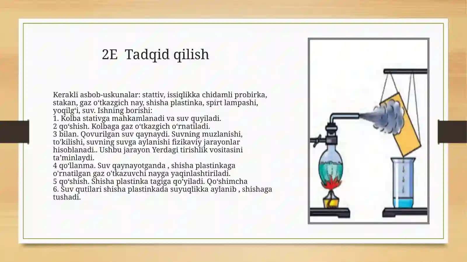 Fizik va kimyoviy hossalar 4