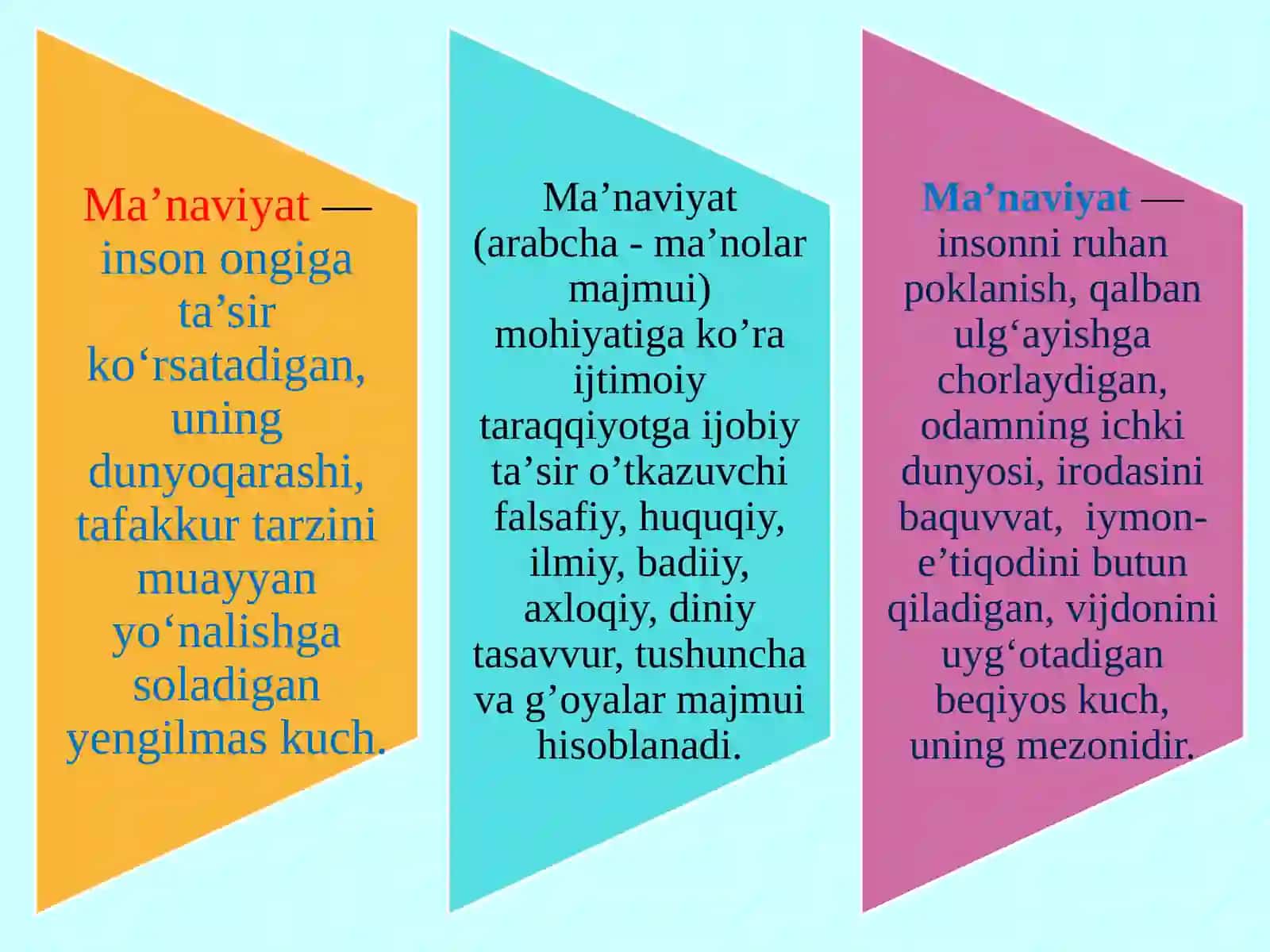 Yuksak ma’naviyatli shaxsni shakllantirishning nazariy-metodologik asoslari 4