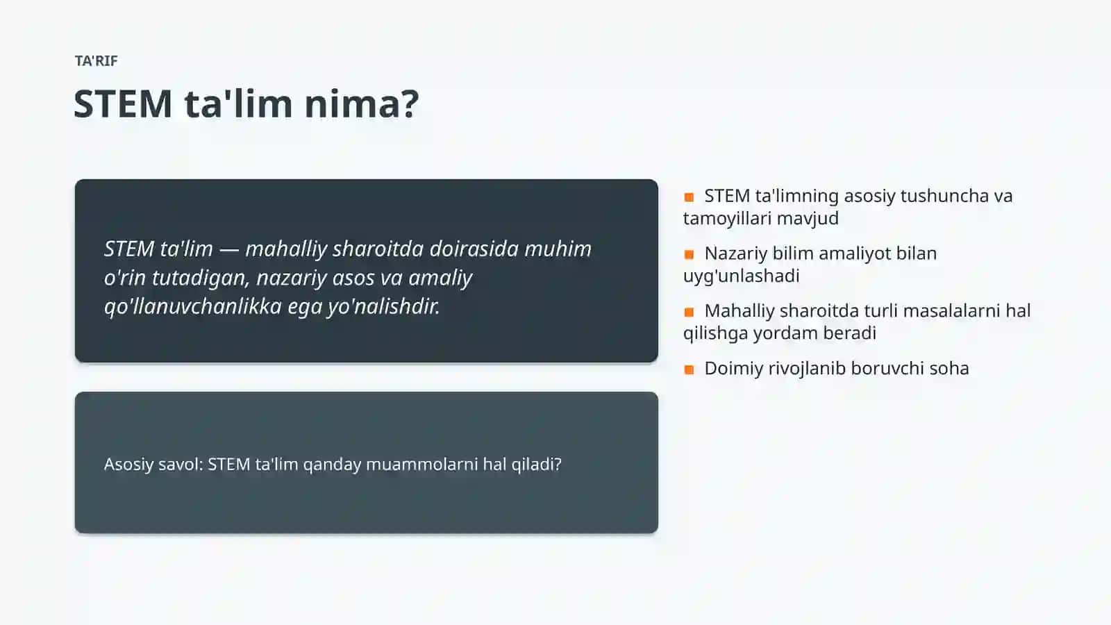 MAHALLIY SHAROITDA STEM ta'lim 4