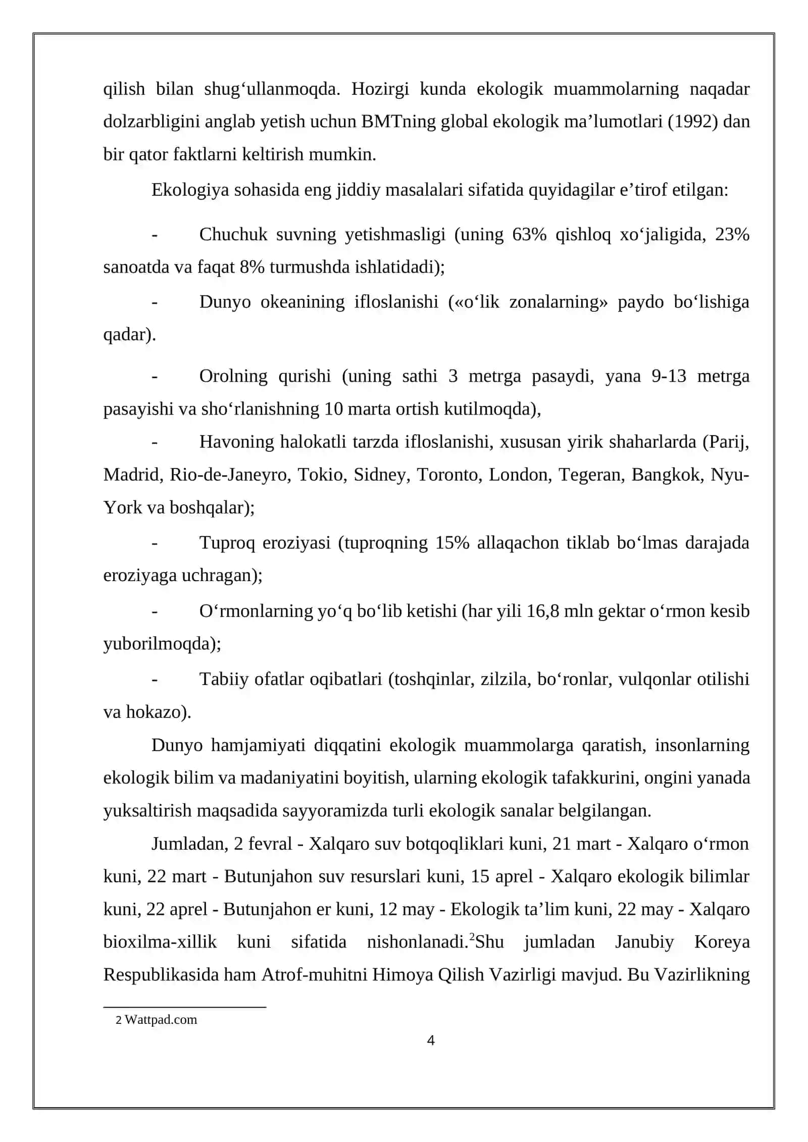 KOREYA RESPUBLIKASIDA EKOLOGIK MUAMMOLAR VA ULARNI BARTARAF ETISHNING IQTISODIY YO‘LLARI 4
