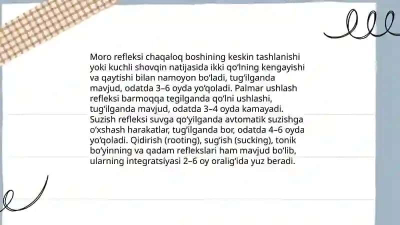 Chaqaloqlik davrini fiziologik xususiyatlari 4