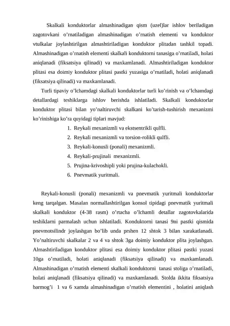 Parmalash va Frezalash dastgoxlari moslamalari 4