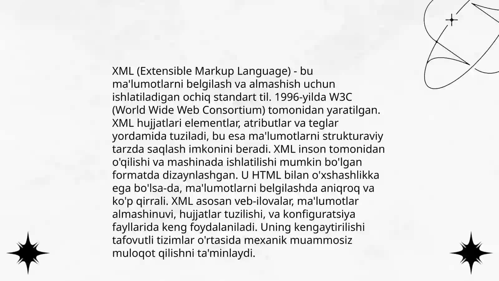Ma'lumotlarni almashishning xalqaro standartlari 4