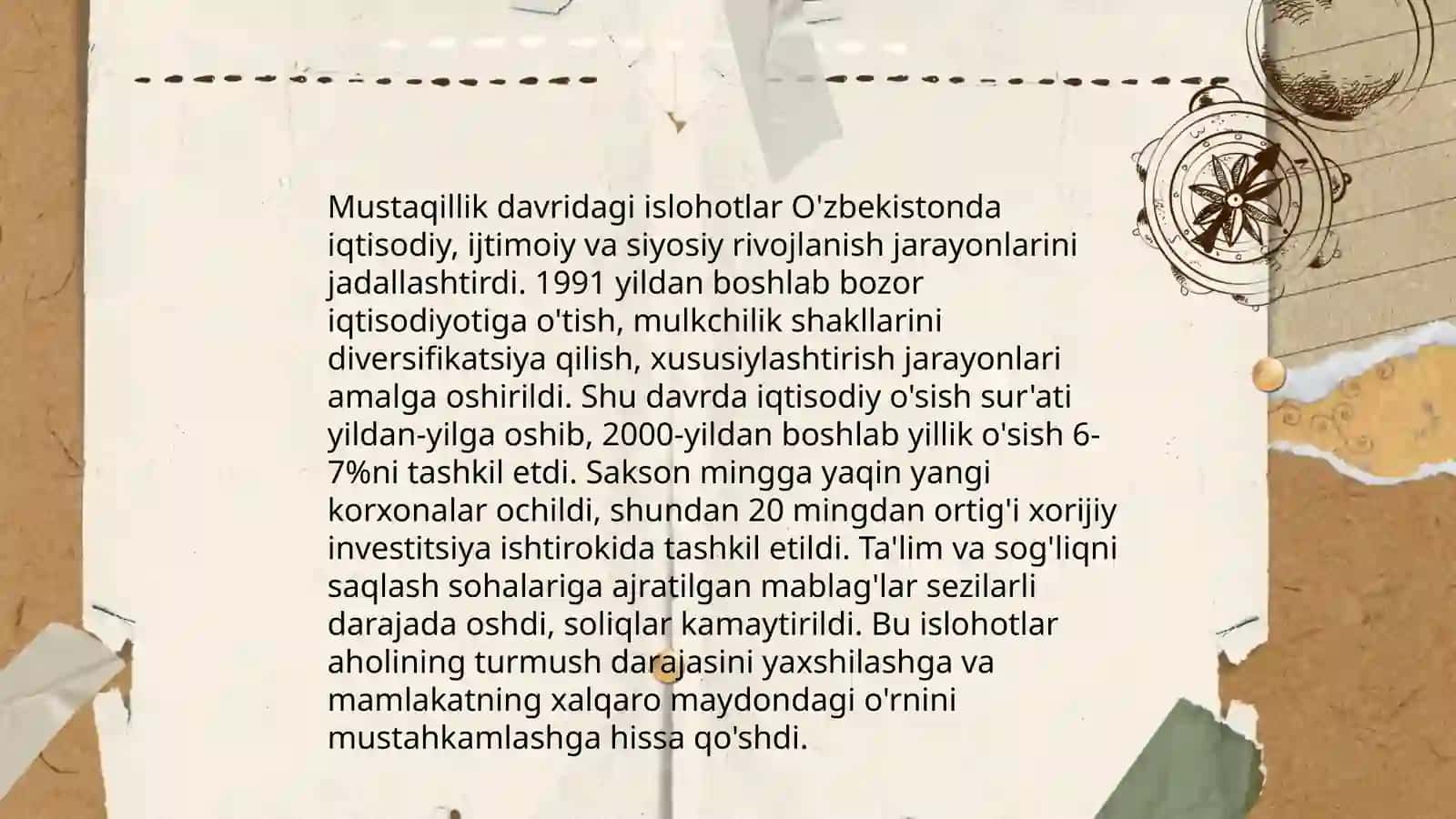 Barkamol avlodni tarbiyalash komil insonni voyaga yetkazishda mamlakat eng yangi tarixining órni 4