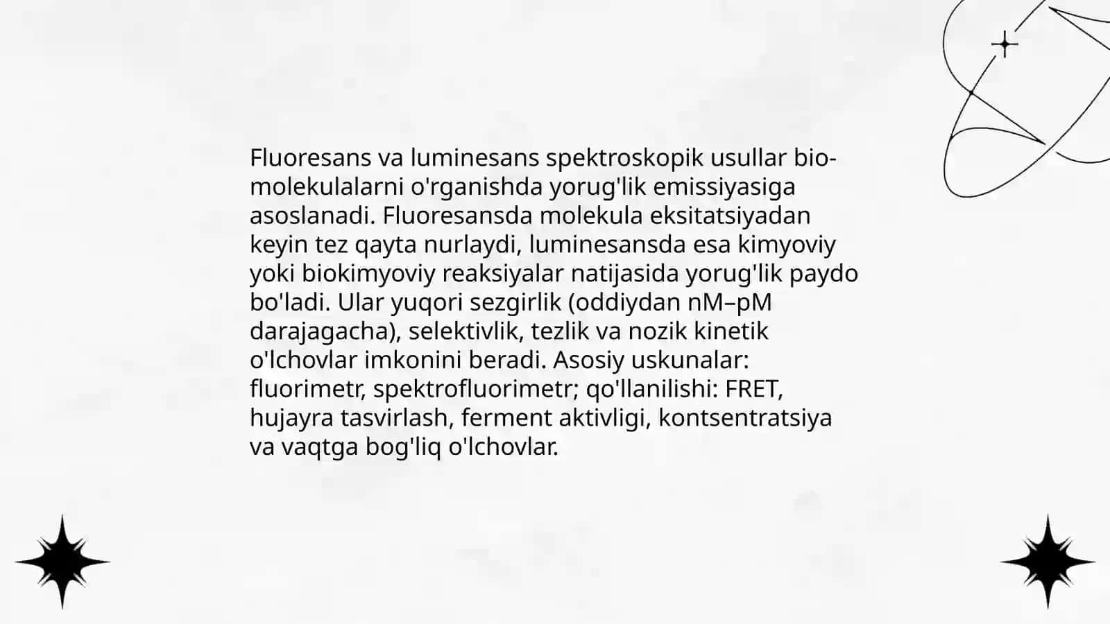 Biokimyoviy tadqiqotlar usullari 4