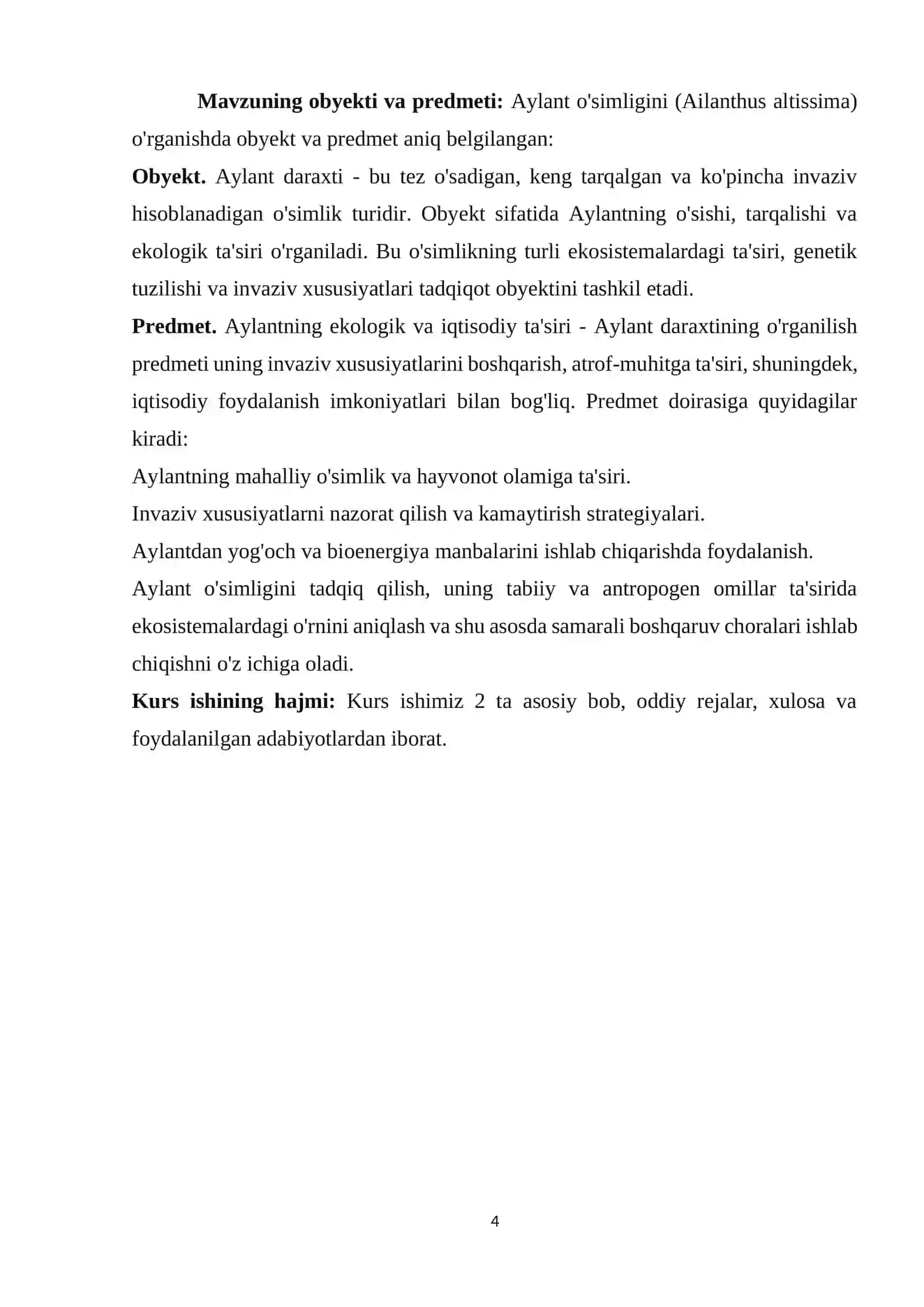 Aylant o’simligining bioekologiyasi va yetishtirish texnologiyasi 4