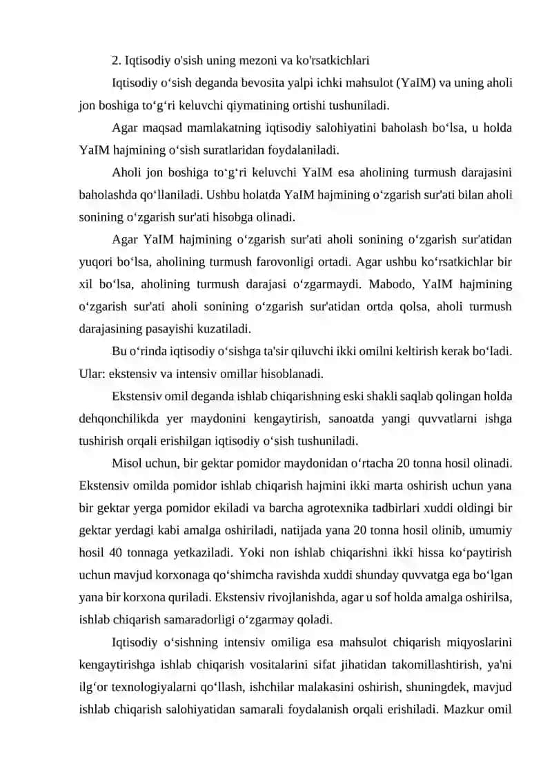 Yalpi foydaning taqsimlanishi 4