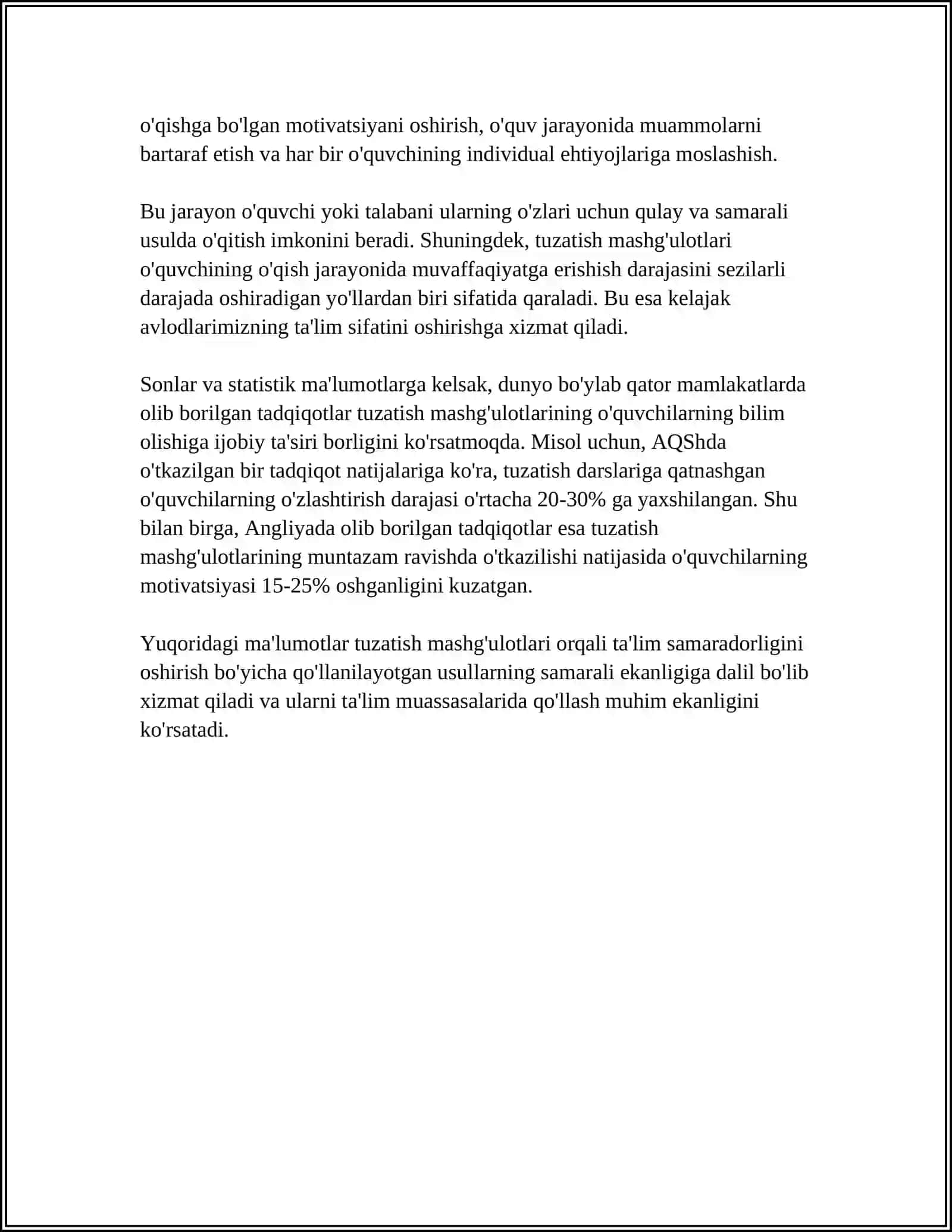 KORREKSION MASHG'ULOTLARNI O'TKAZISHNING MAQSADI VA METODIKASI 4