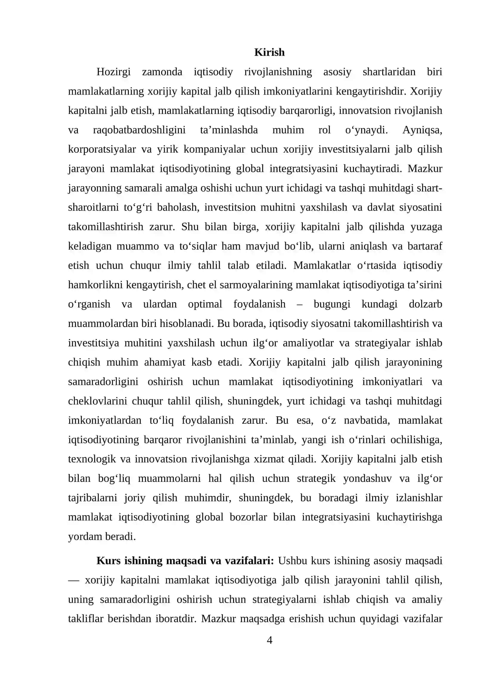 KORPARATSIYALARGA XORIJIY KAPITALNI JALB ETISHNI TAKOMILLASHTIRISH 4