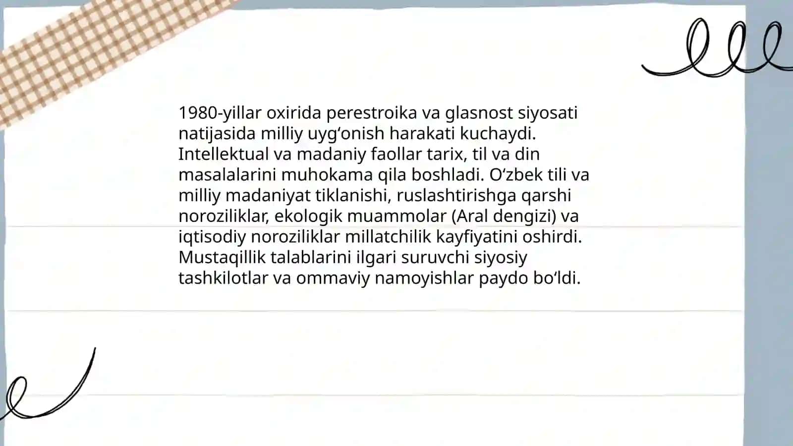 Oʻzbekistondagi ijtimoiy-siyosiy jarayonlar 4