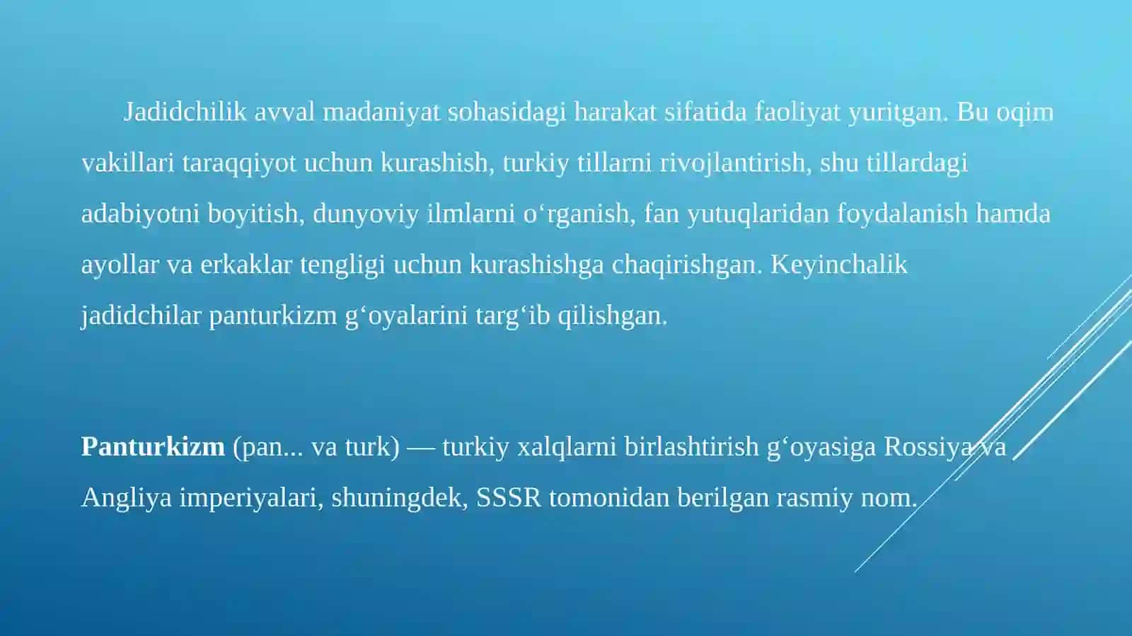 Mustaqillik yillarida jadid namoyandalarining faoliyatini o’rganish 4