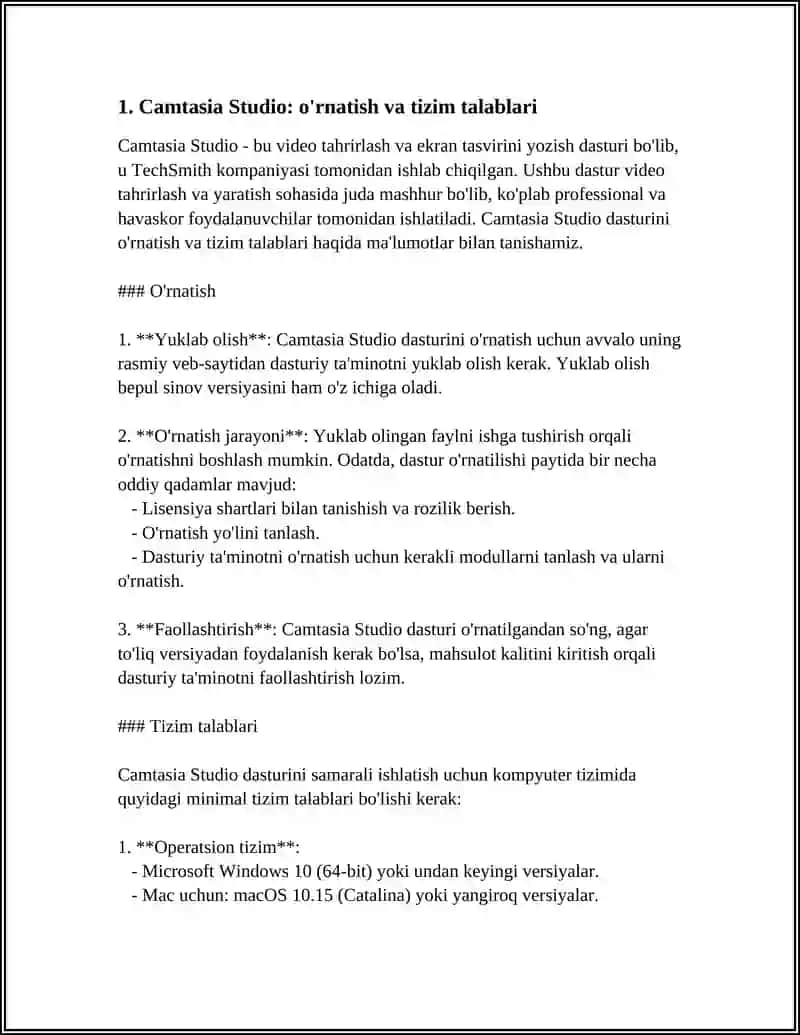 Camtasia Studio 4