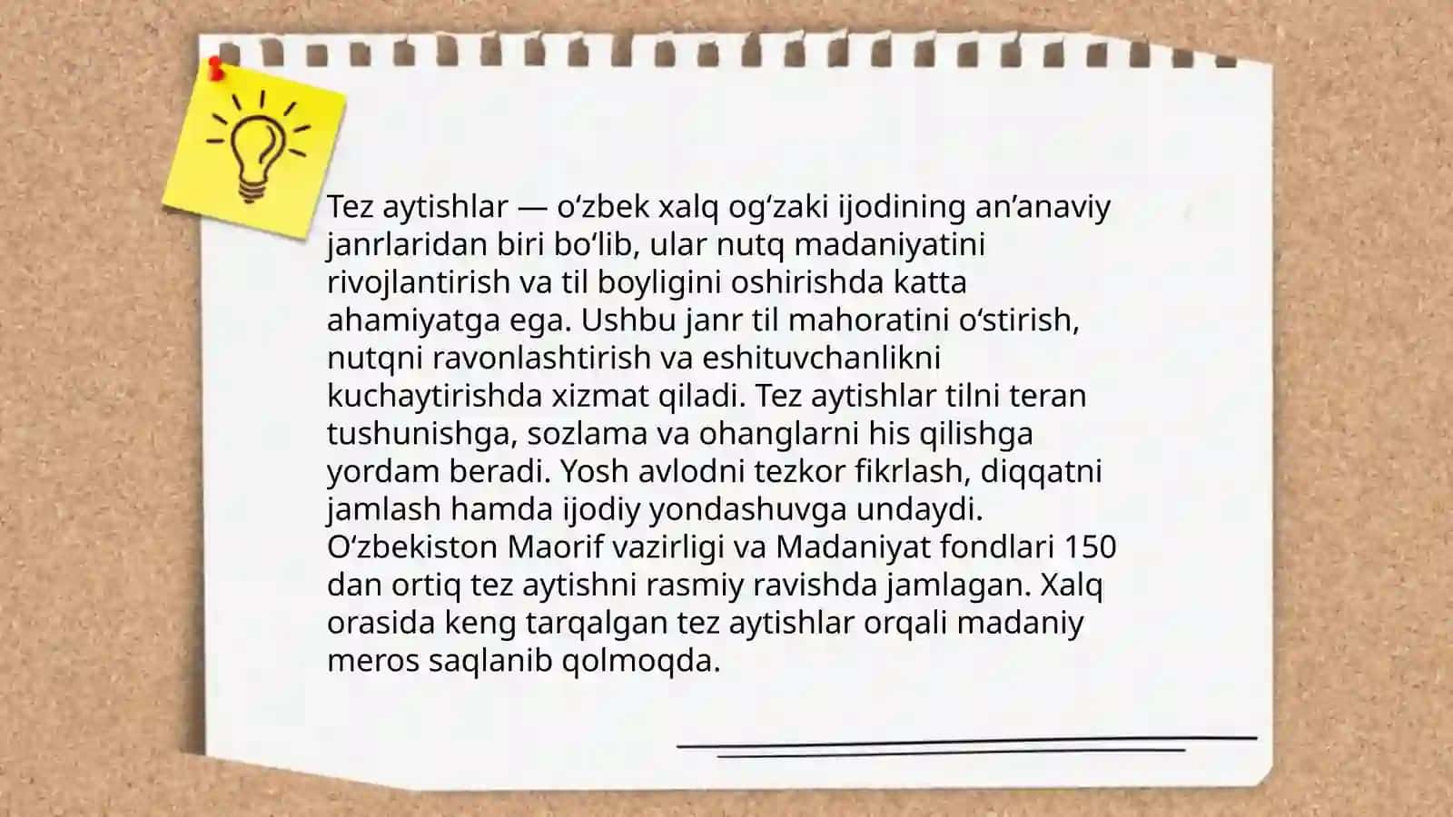 Tez aytishlarning janriy tasnifi 4
