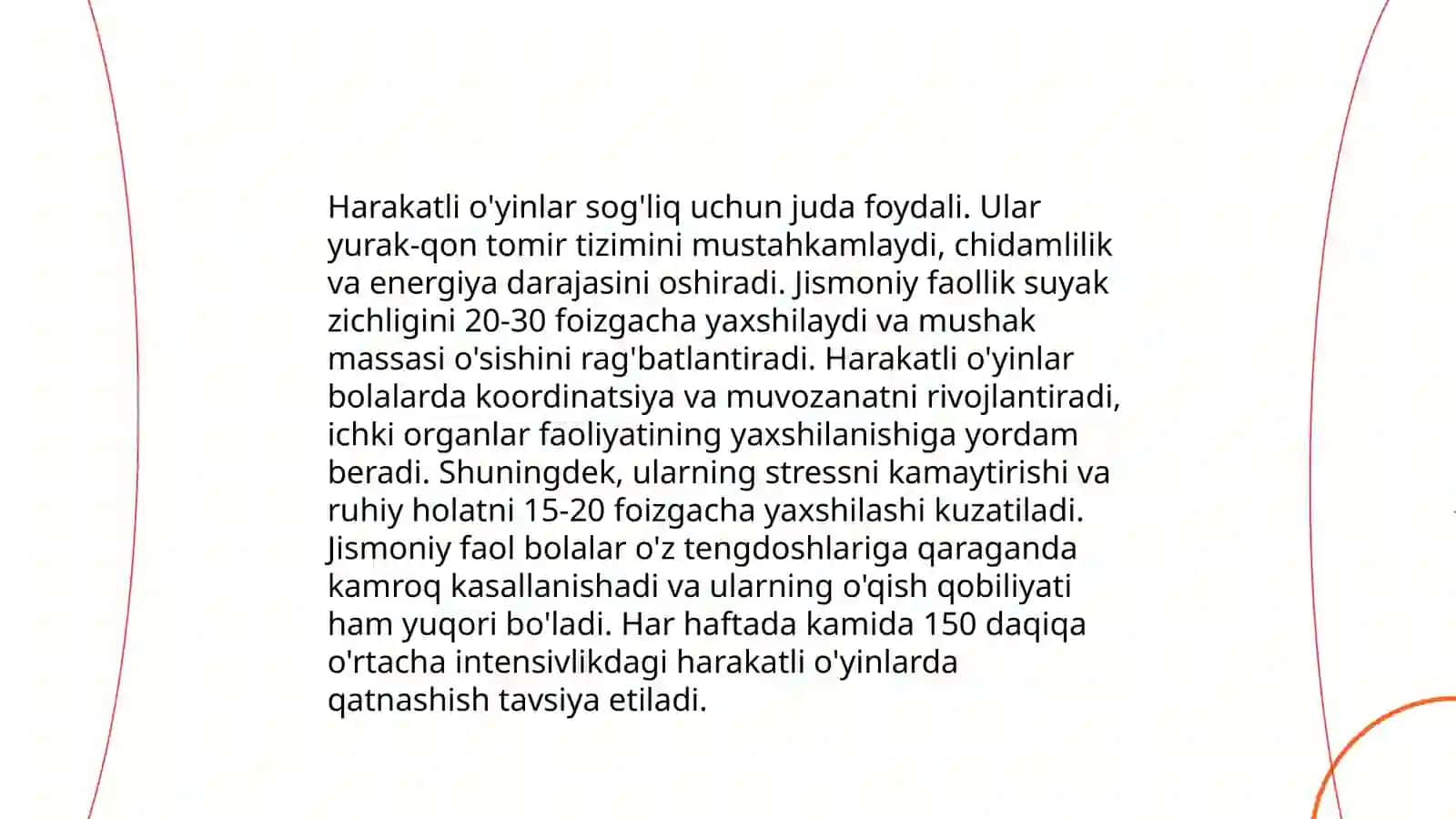 Estafetali harakatli o'yinlarni o'tkazish 4