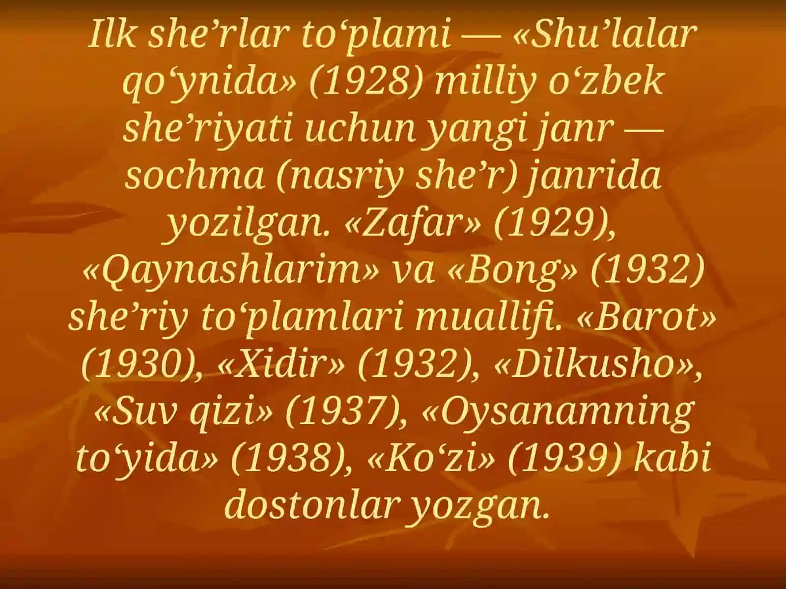 Mirtemir hayoti va ijodi 4