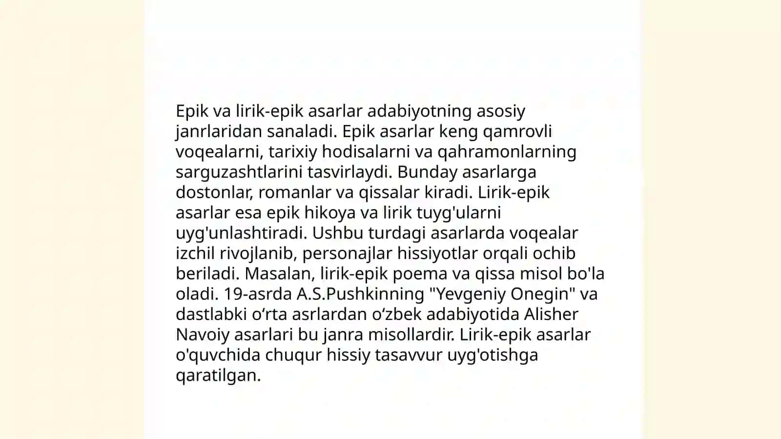 Boshlangʻich sinfda epik liroepik asarlar ustida ishlash uchun metodik tavsiyalar 4