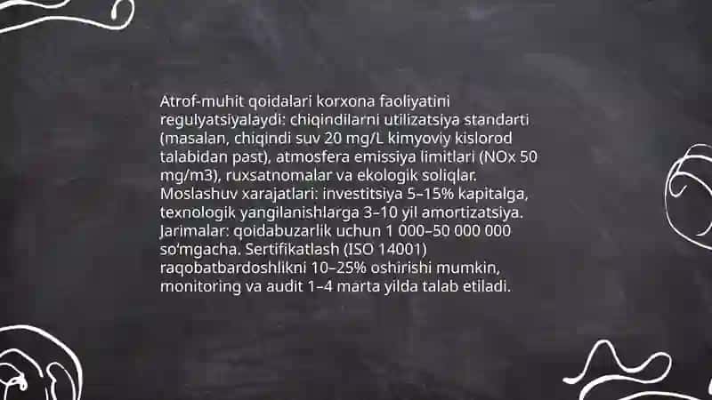 Biznesga ekalogik omillarning ta'siri 4