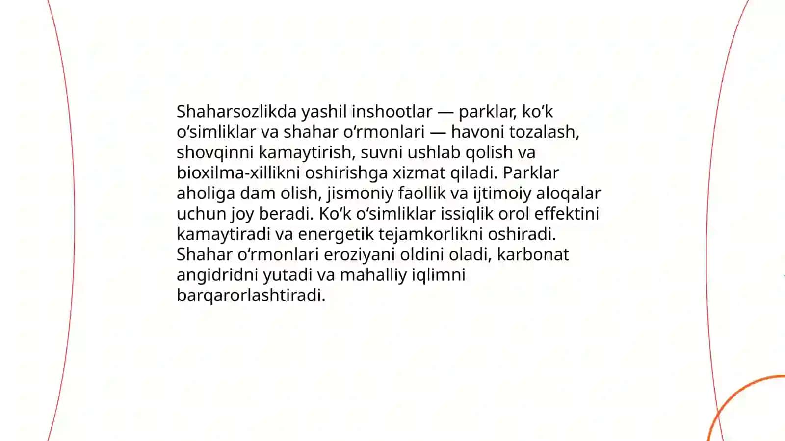 Yashil infratuzilma va barqaror mintaqaviy rivojlanish 4