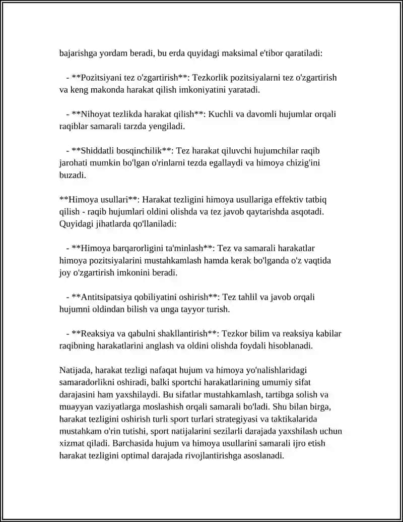 HUJUM VA HIMОYA USULLARINI SAMARALI IJRО ETISHGA QARATILGAN HARAKAT SIFATLARINI SHAKLLANTIRISH 4