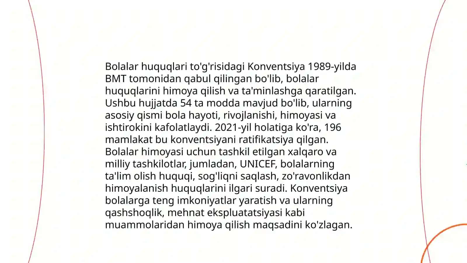 Asosiy va qoʻshimcha huquqlar,ijtimoiy va huquqiy tenglik 4