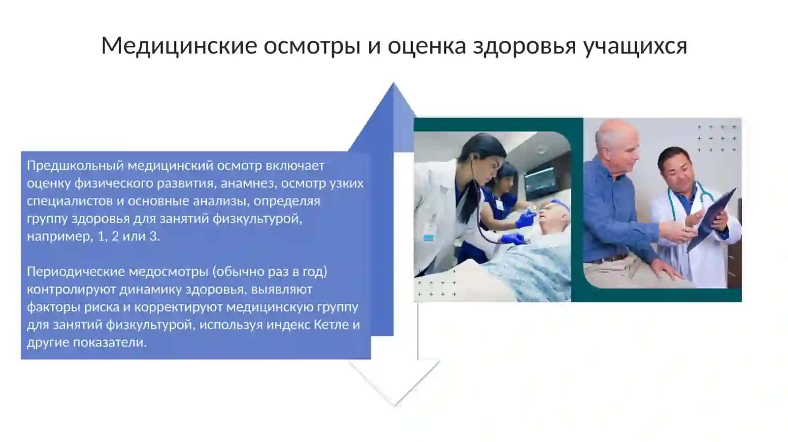 Медицинская контроль за физическим воспитанием в школе 4