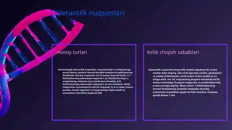 Immunologik tolerantlik nuqsonlari. Autoimmun xastaliklar 4