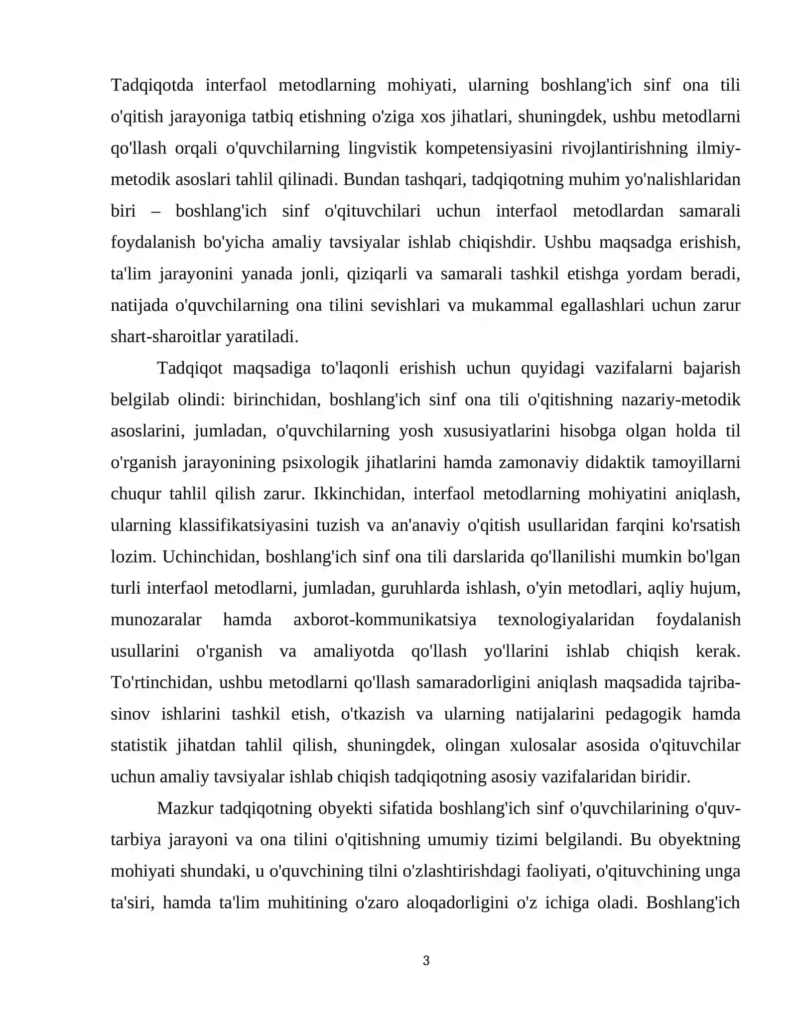 Boshlang'ich sinf ona tili darslarida interfaol metodlardan foydalanish samaradorligi 4