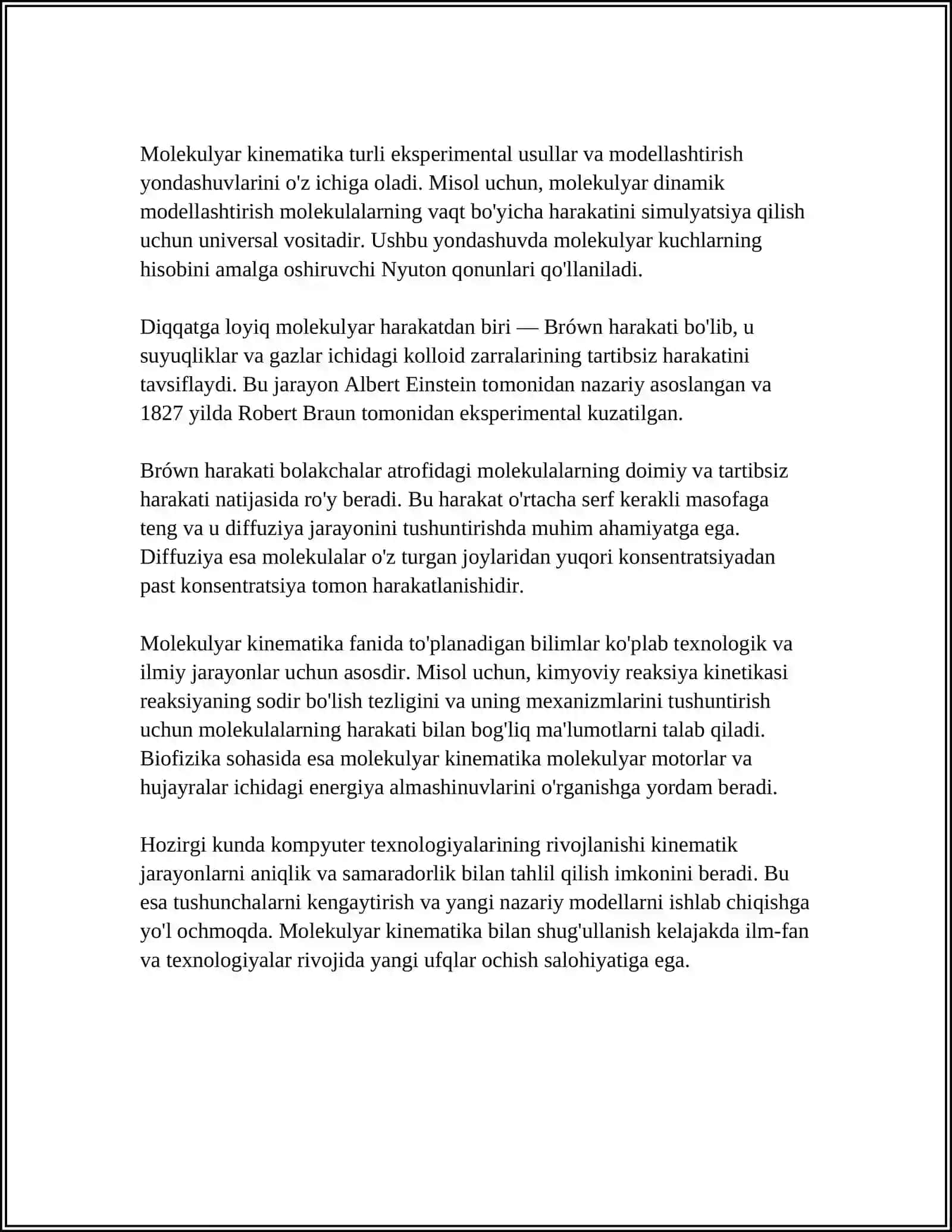 MOLEKULAR FIZIKA 4