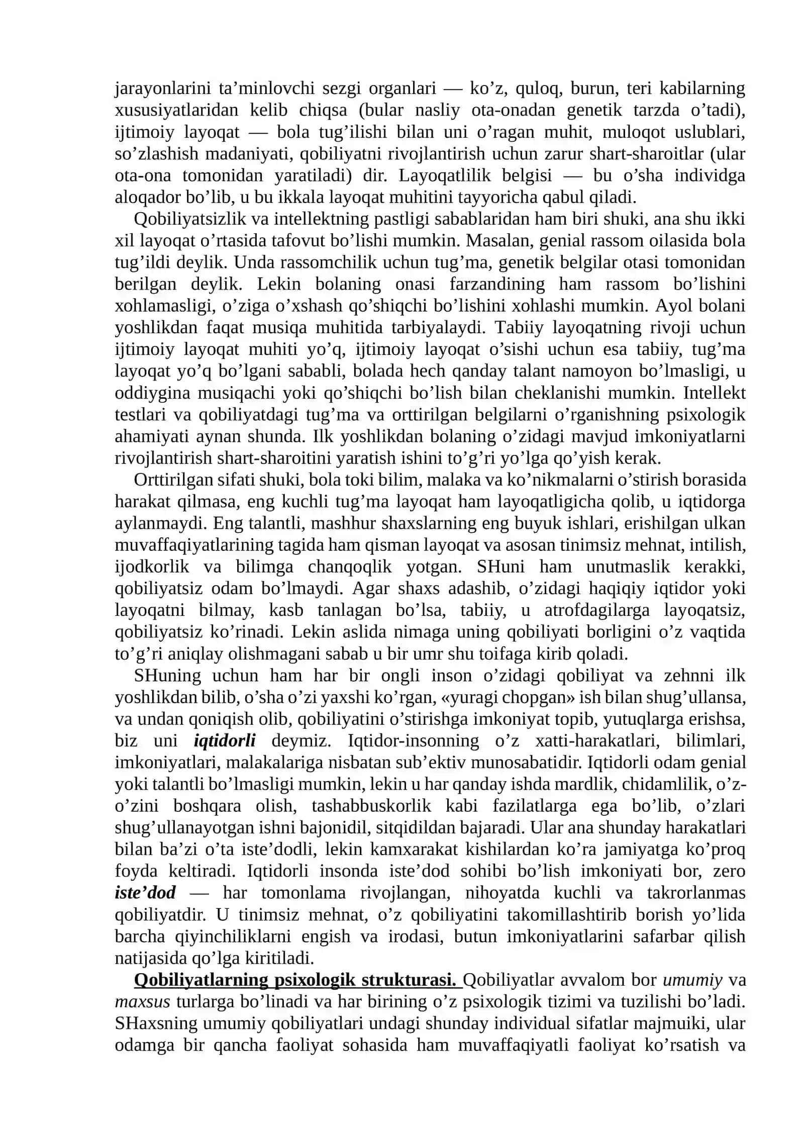 ShaxsnIng Individual Psixologik Xususiyatlari: Temperament. Xarakter. Qobiliyat va Iqtidor 4