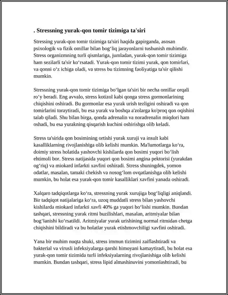 ORGANIZMDAGI RUHIY HOLATLAR VA JISMONIY KO'RINISHLAR O'RTASIDAGI BOG'LIKNI O'RGANISH 4