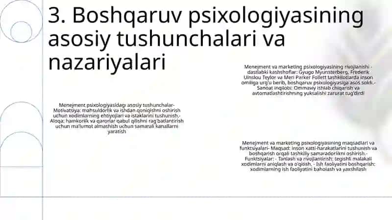 Boshqaruv Psixologiyasi Fanining Rivoji 4