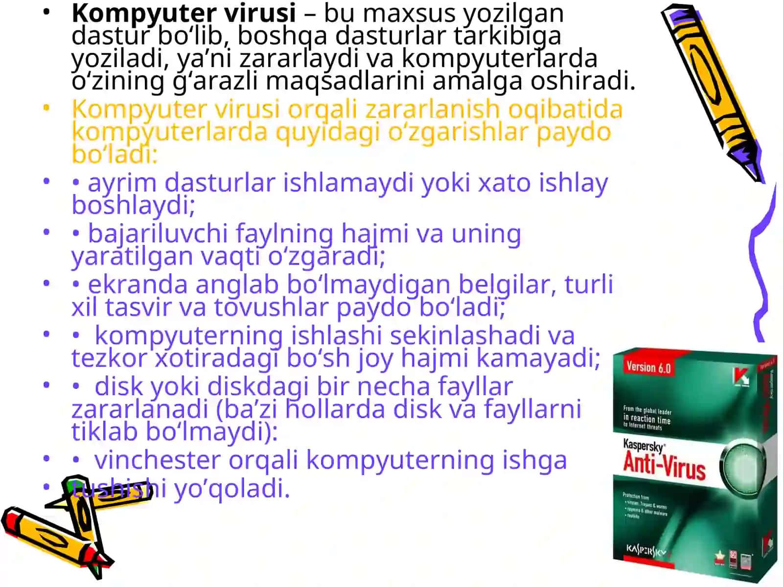 Kompyuter viruslari va himoyalanish choralari 4