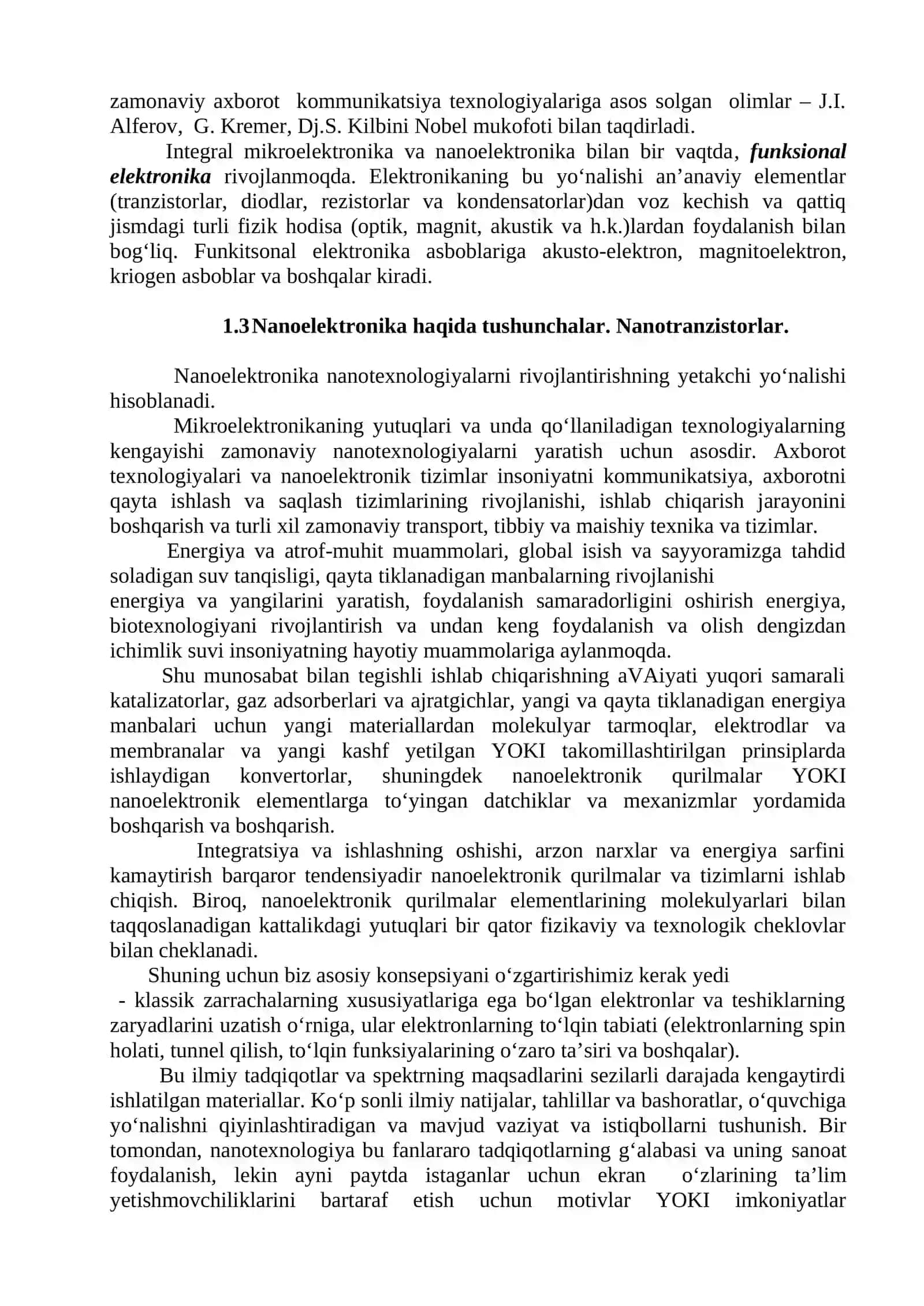 1-Ma’ruza. Elektronika va sxemalar 2 fani, mazmuni va usullari 4
