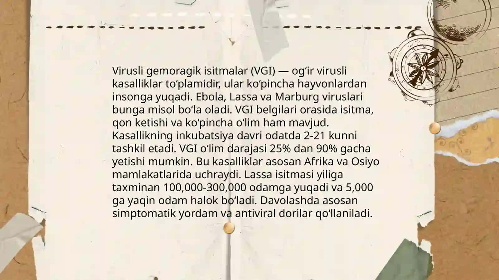 Gemoragik isitma qo'zg'atuvchilari patogenizi laboratoriya tashxisi 4