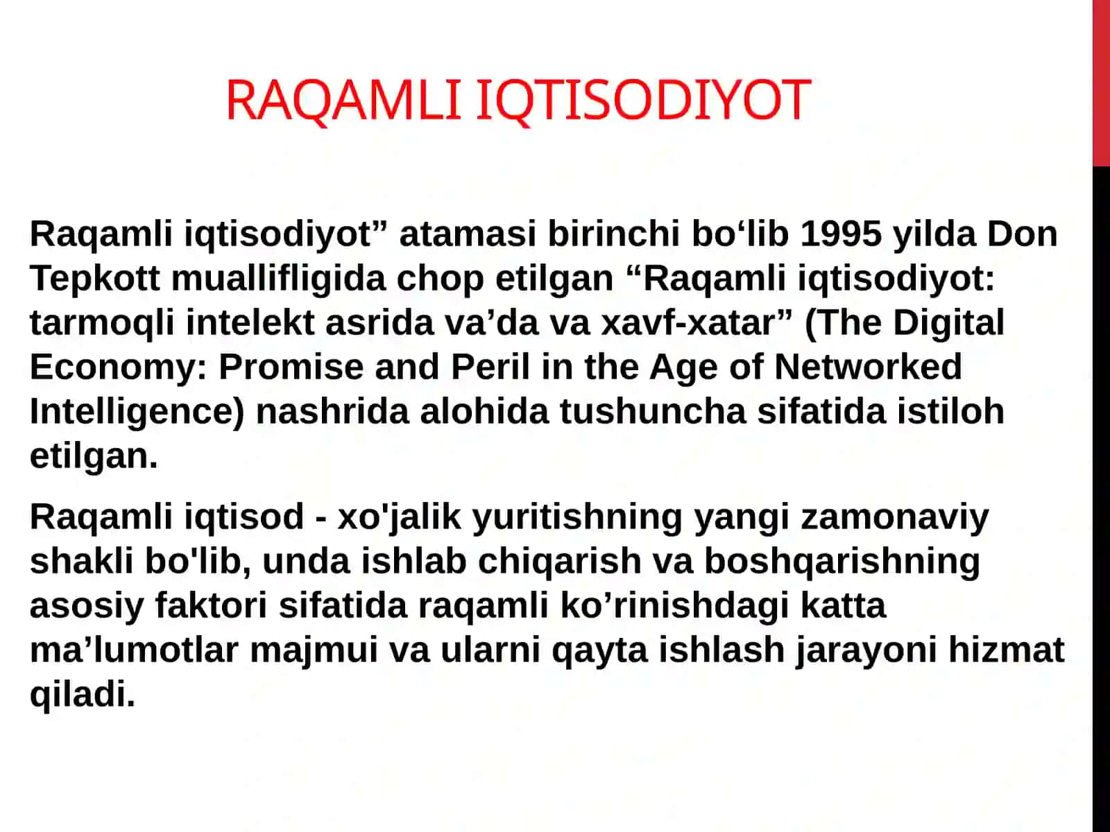 Raqamli platformalar va ekotizimlar iqtisodiyoti 4