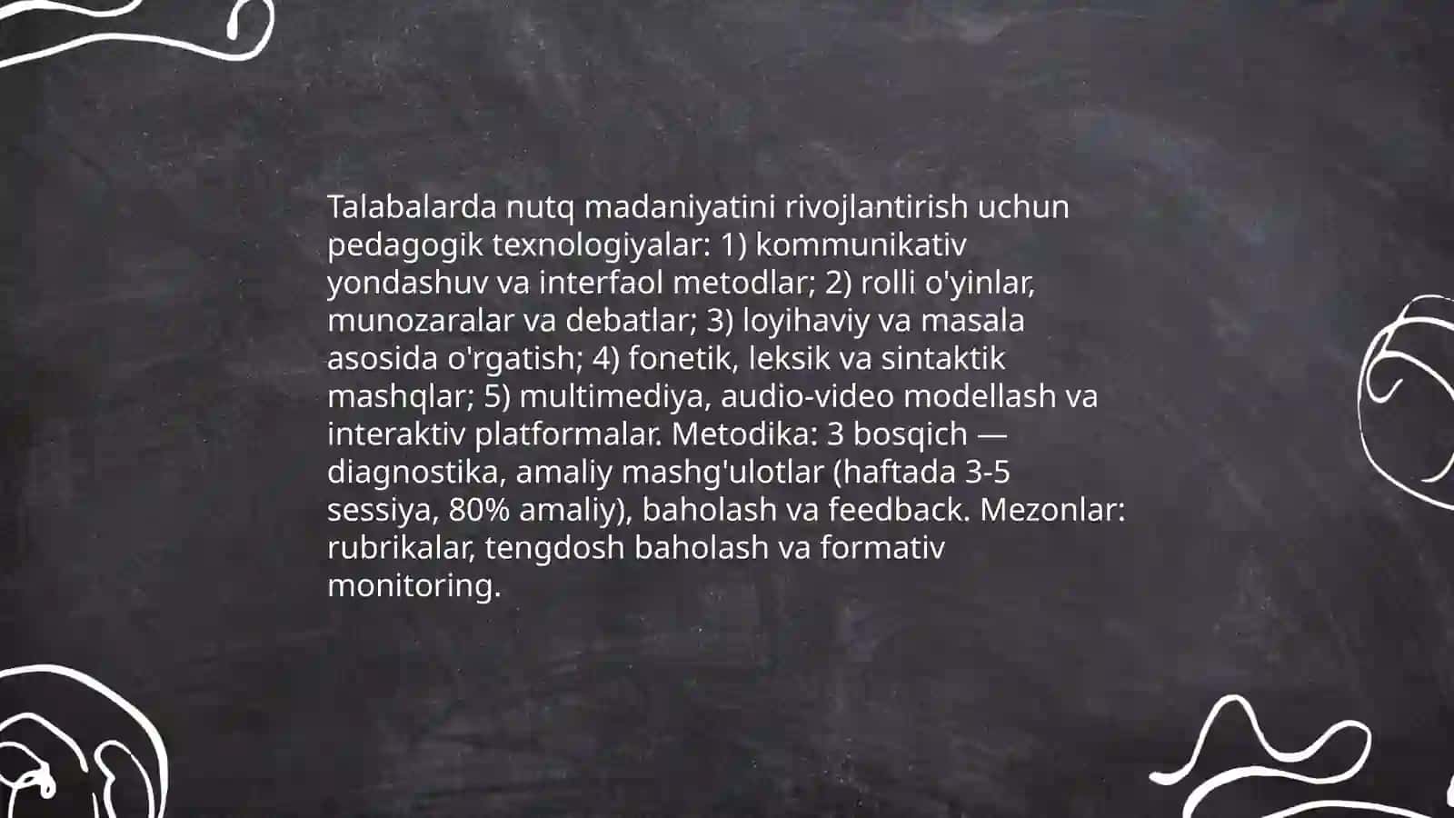 Ta’lim jarayonida nutq madanyati 4