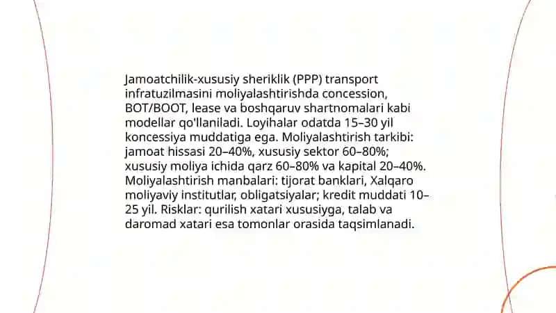 Oʻzbekistonda transport xizmatlarini rivojlantirishning tashkiliy iqtisodiy mexanizmlari 4